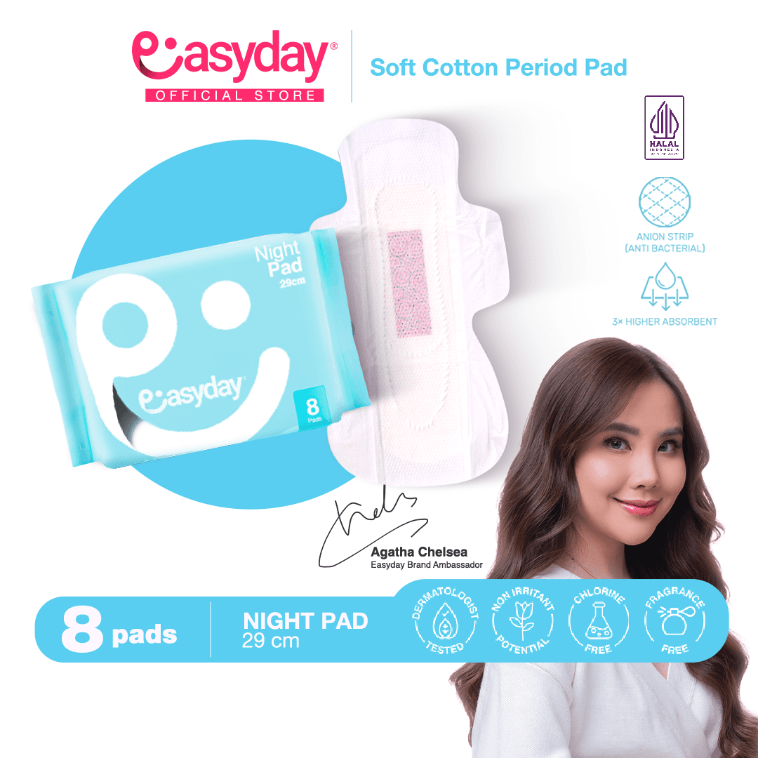 Easyday Night Pad 8 Pcs 29 cm